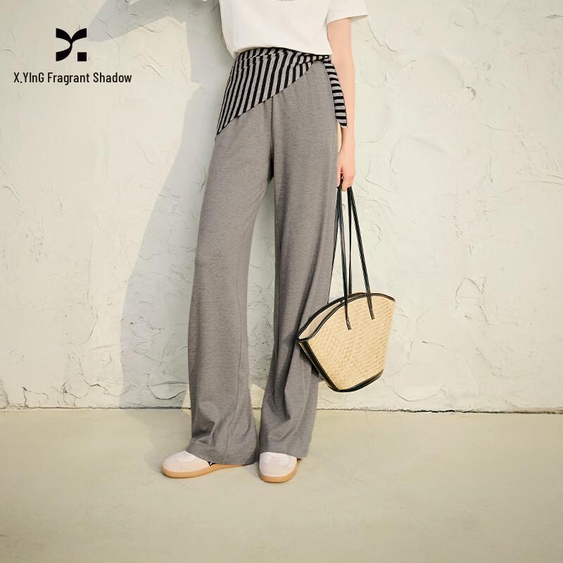Xiangying K86S148 Women s High-Waisted Loose Fit Pants M