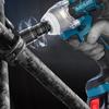 2 In 1 Brushless Cordless Wrench LED Light Adapt To Makita Battery 21V Brushless Electric Impact Wrench 1/2Inch Power Tools
