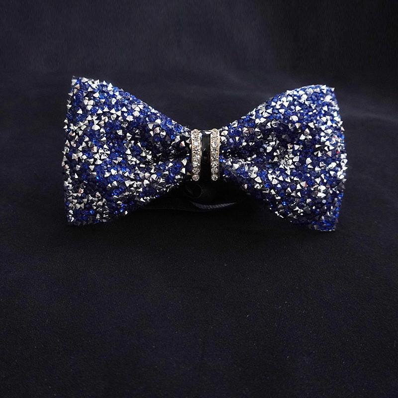Papillon da Uomo con Strass a Goccia d'Acqua per Eventi Formali e Matrimoni