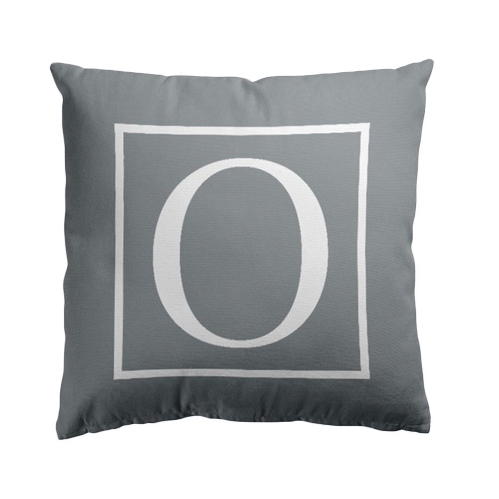 Capa de almofada com estampa de letras em inglês de 45x45cm, capa de almofada para casa, sofá-cama, decoração de carro