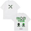 Rapper Feid Ferxxo Tour 2026 Print Tshirts Unisex Women Fashion HipHop Tshirt Summer Casual Cotton Short Sleeved top Streetwear