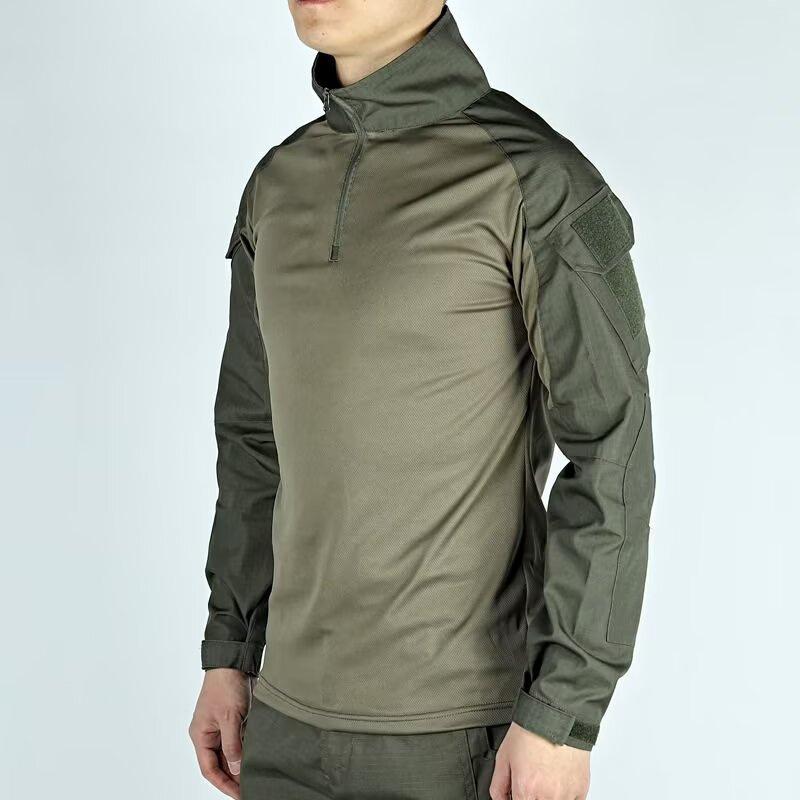 Men's Camouflage Outdoor Sports Breathable & Durable Combat T-shirt