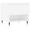 VidaXL Table basse blanc 50x46x50 cm bois d’ingénierie 830892