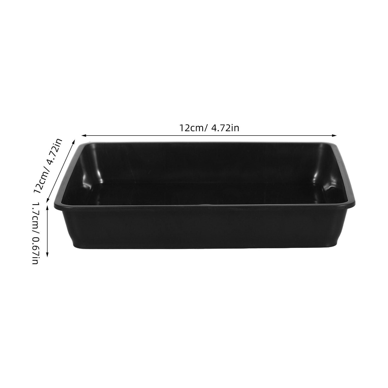

12Pcs Flower Basin Bottom Mats Potted Plant Trays Water Holding Flowerpot Holders Soil Drip Catchers Flower Basin Tray