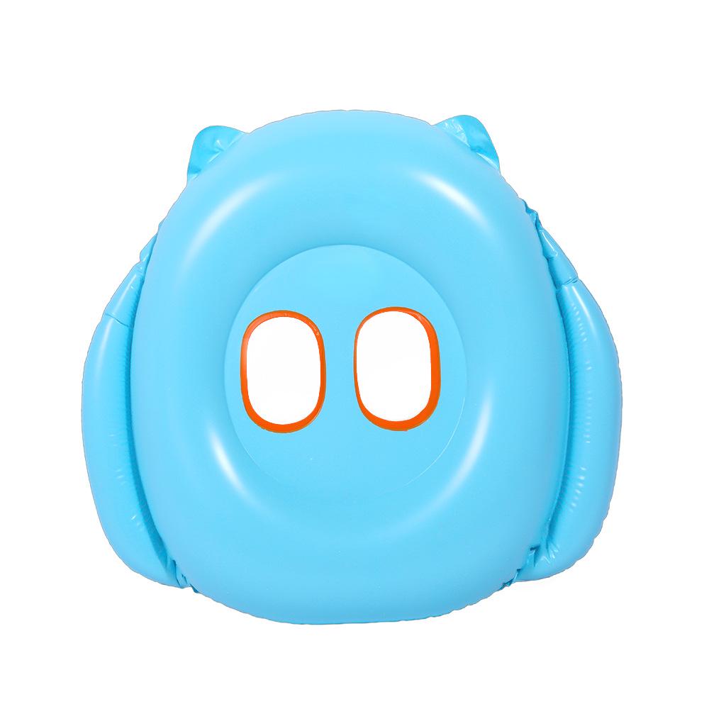 Colac de înot creativ cu mașină de curse de desene animate pentru copii mici - Scaun pentru bebeluși îngroșat cu volan