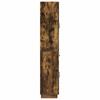 Cabinet Set 2 Pcs Smoked Oak Wood Material