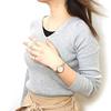 Orient iO Solar Wristwatch RN-WG0007A Ladies White Japan Made Included