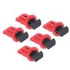 5Pcs Electrical Circuit Breaker Lockout Pin Outward Miniature Insulation Lock for Industrial Power Isolation Area