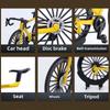 Simulation Mini Bicycle Model Racing Metal Road BMX Bike Model Mountain Bike Toy  For Children