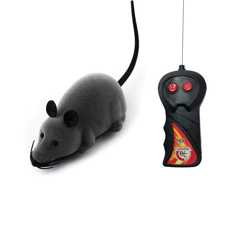 Novel Remote Control Mouse Cat Teaser Toy - Infrared Simulator Animal Electric Toy