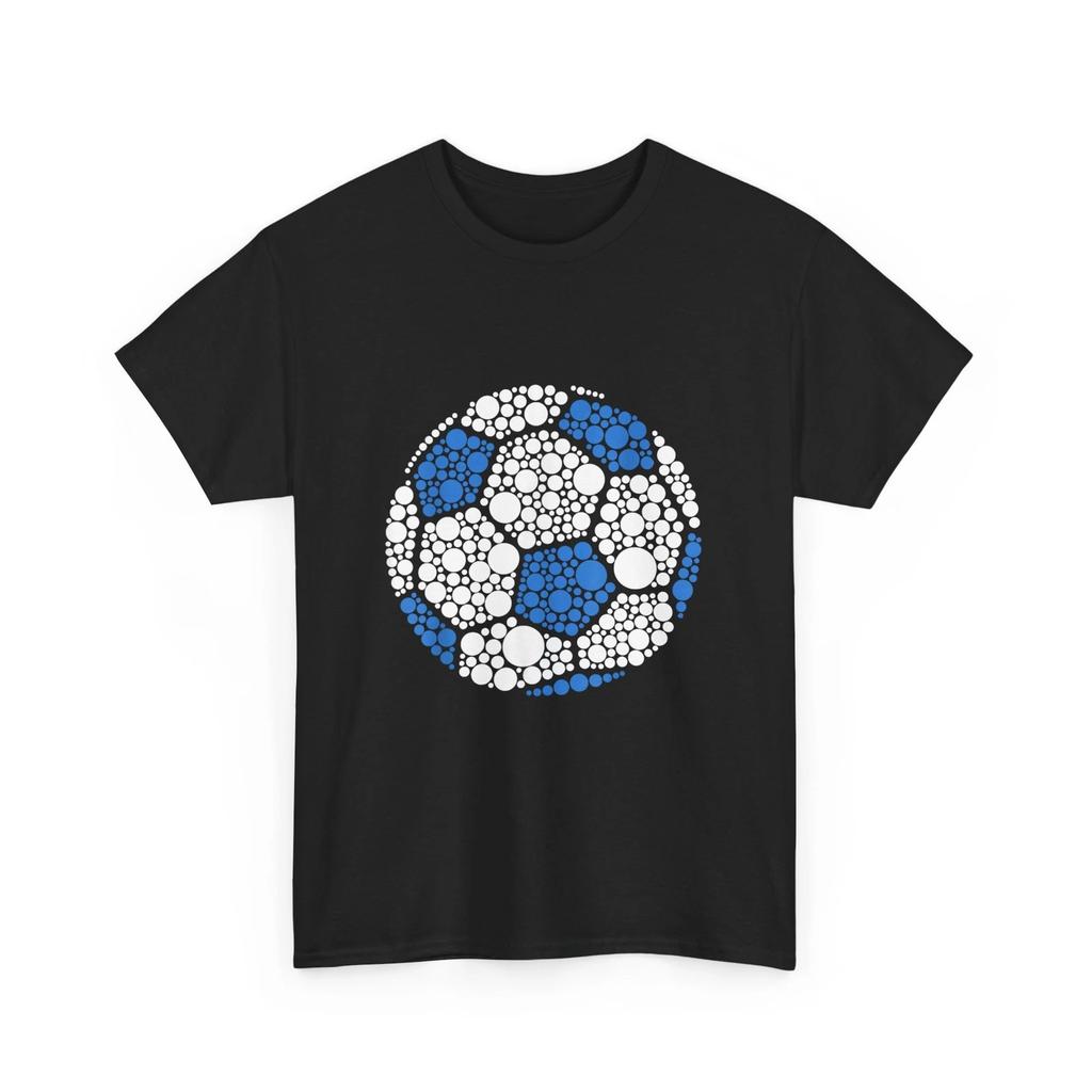 Happy Dot Day 2024 Polka Dot Soccer Ball Lover Boys Kids T-Shirt