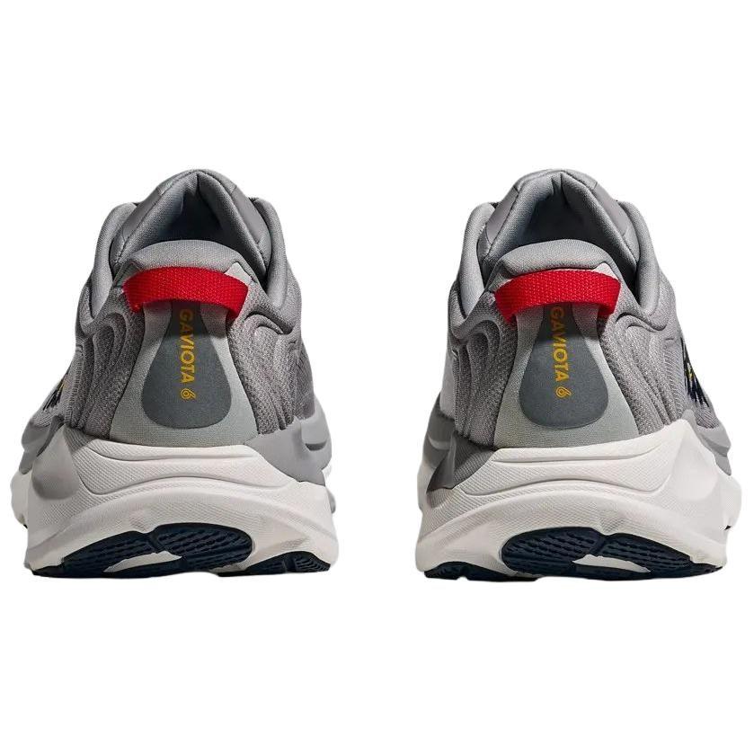 HOKA ONE ONE Gaviota 6 Abrasion Resistant Breathable Support Running Shoes Men's Gray 1171934-STLLR