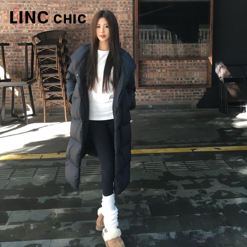 Jinyujie Women's Long Thick Down Puffer Coat Y24808198