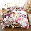 Fashion 3d Print Anime Ayakashi Triangle Bedding Set Single Twin Full Queen King Size Bed Set Adult Kid Bedroom Duvet Cover Sets