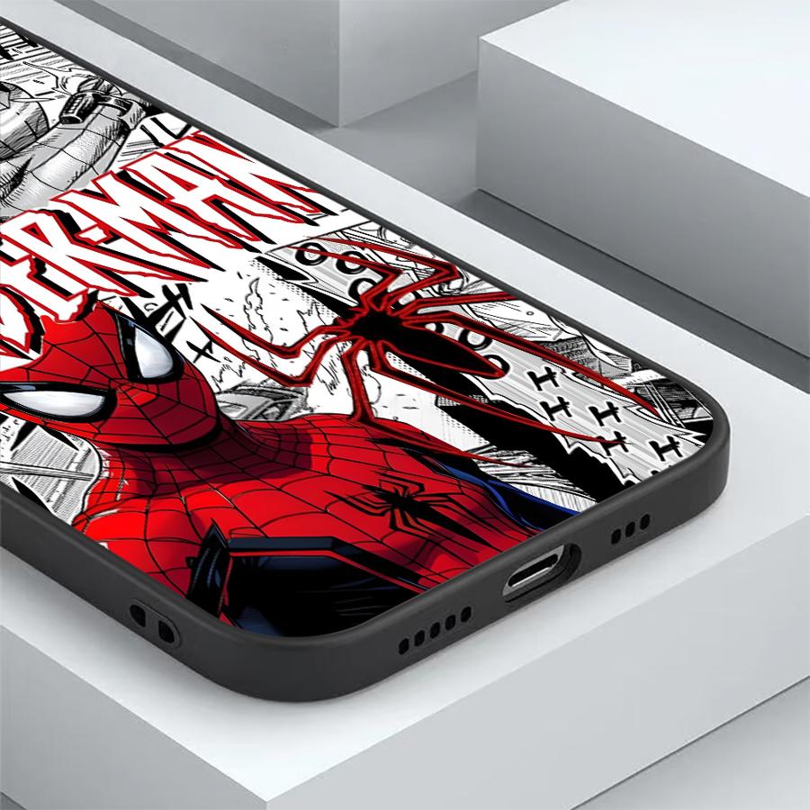 Marvel Comic Deadpool Fodral Telefonfodral för Apple iPhone 16 15 Pro 7 8 Air XR XS MAX 11 17 Pro Max 12 14 13