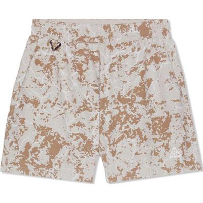 ACG Logo Geborduurd Trekkoord Sportshorts Dames Onderkleding Peak-White FB7862-012