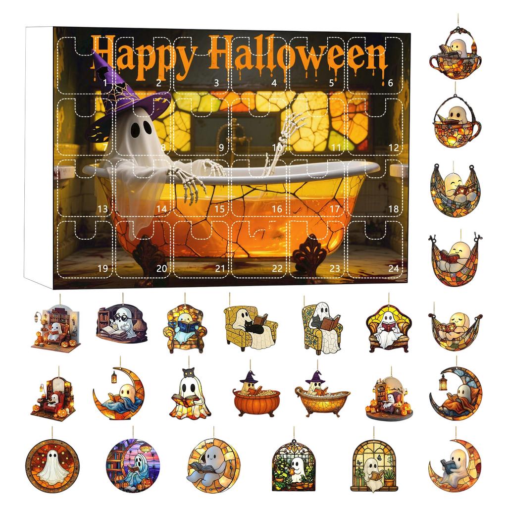 Advent Calendar , Nativity Advent Calendar, Nativity Scene Ornaments, Hanging Ornament Nativity Scene Tree Ornaments