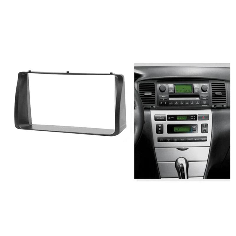 Seamless 2 DIN Plastic Fascia Panel For Aftermarket Car Stereo In 2003 2006 Models