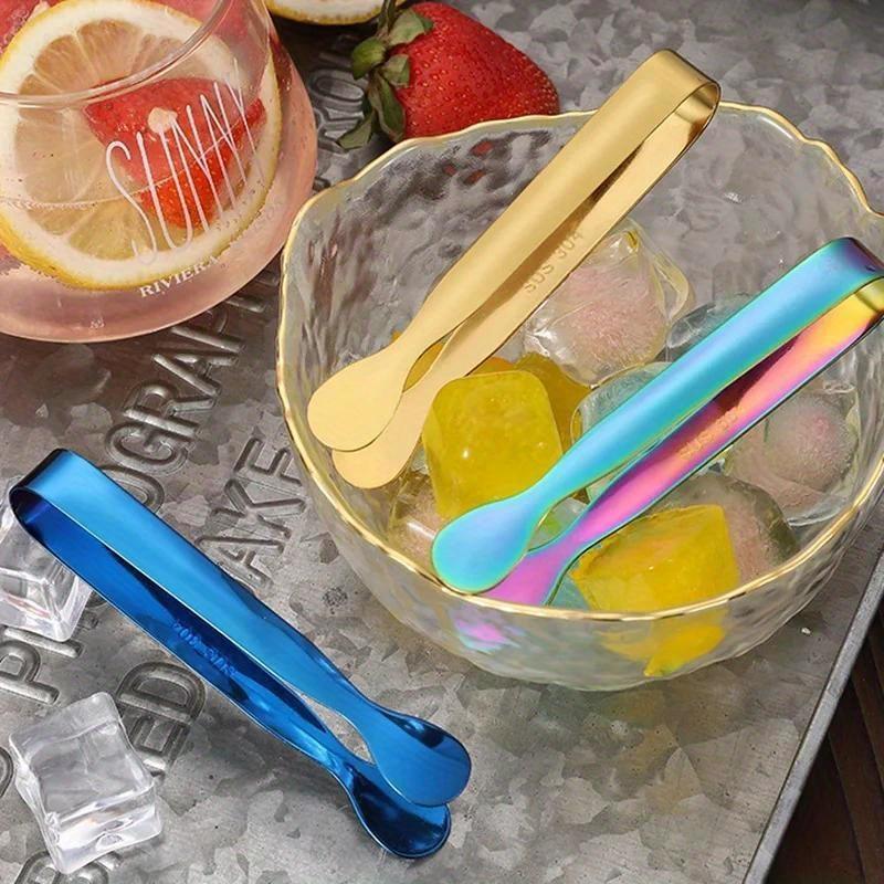 304 Stainless Steel Clip Ice Tong Bread Food BBQ Clip Barbecue Clip Cube Sugar Ice Tongs Tool Bar Kitchen Utensils