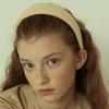 [Elizabeth Moments] Sunflower Yellow Check Tweed Headband