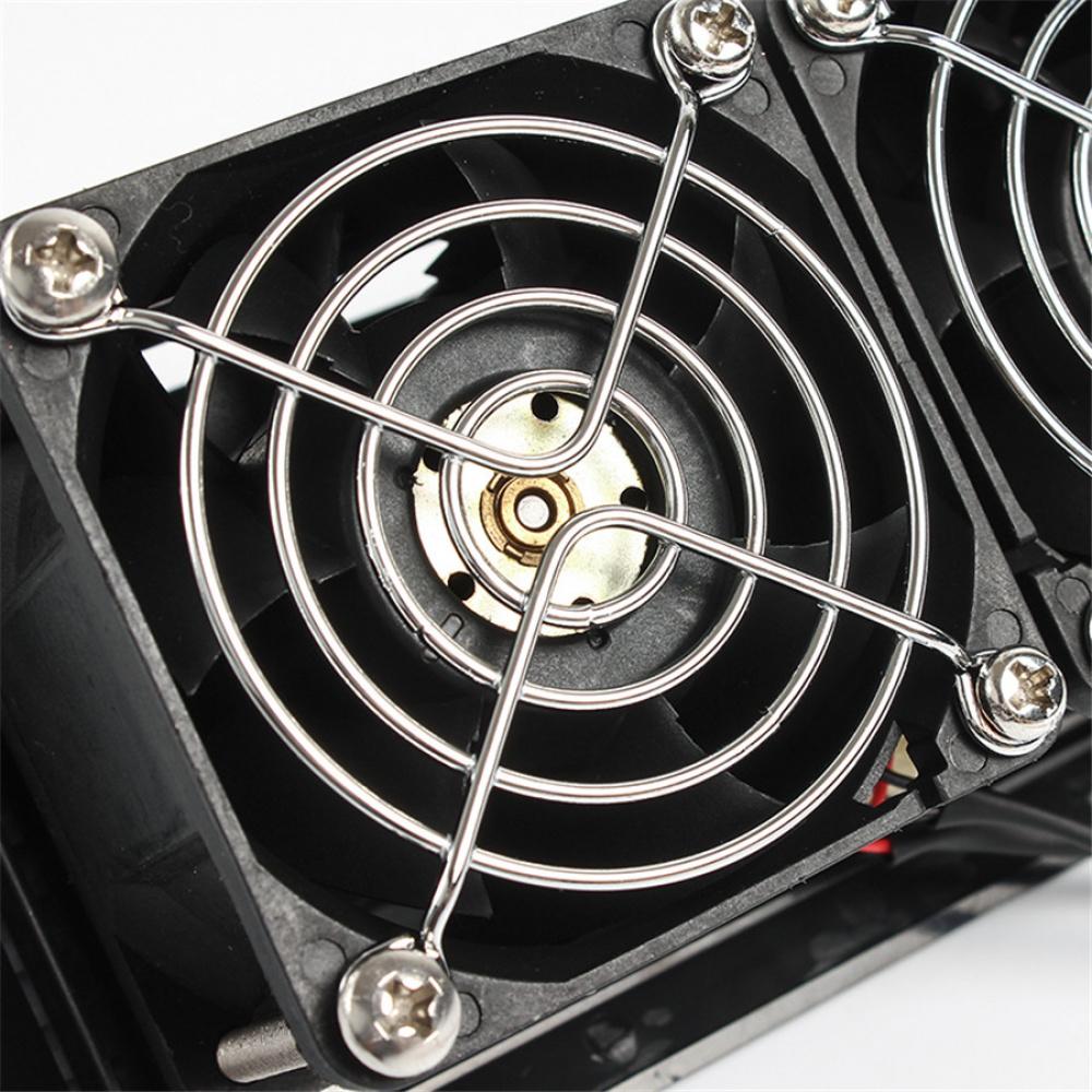 Black 12V 25W Side Air Vent Exhaust Fan For RV Camper Motorhome Trailer Caravan