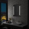 Day and Night - Day and Night Bathroom Wall Mirror with LED 60x80 Cm