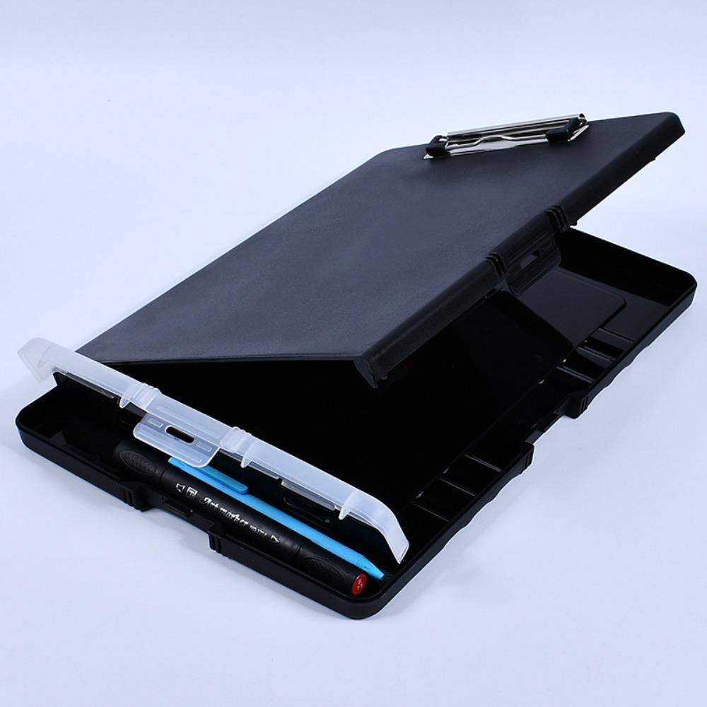 Foldable Clipboard Organizer Universal File Storage Case for Writing Document Folders