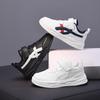 Boys' Sports Shoes 2025 Autumn New Children's Board Shoes White Shoes Medium and Large Children's Girls' Students' Casual Shoes