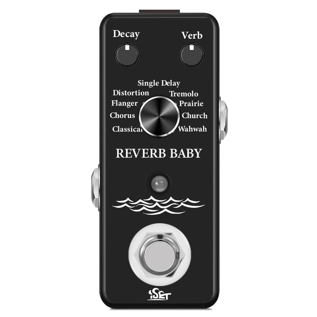 ISET Guitar Effects Pedal Analog Guitar Pedal (Reverb)