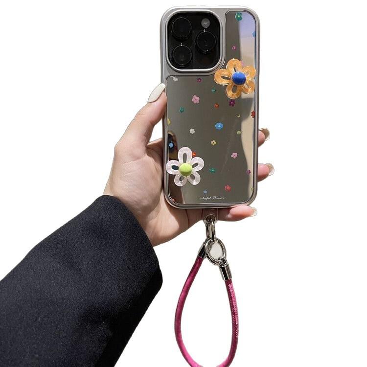 Summer Dopamine Florals Are Suitable for Apple 16 Promax Mobile Phone Case IPhone 15 New Model