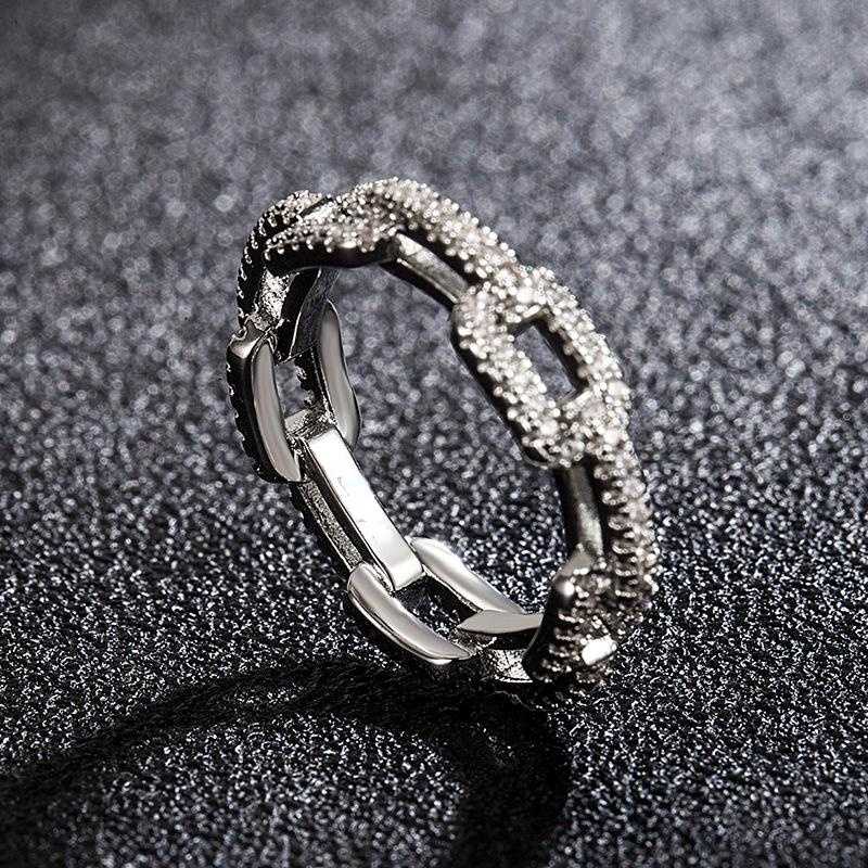 Sace Gems Classic Copper Alloy Zircon Ring Ladies Jewelry Wedding Promise Party Gift