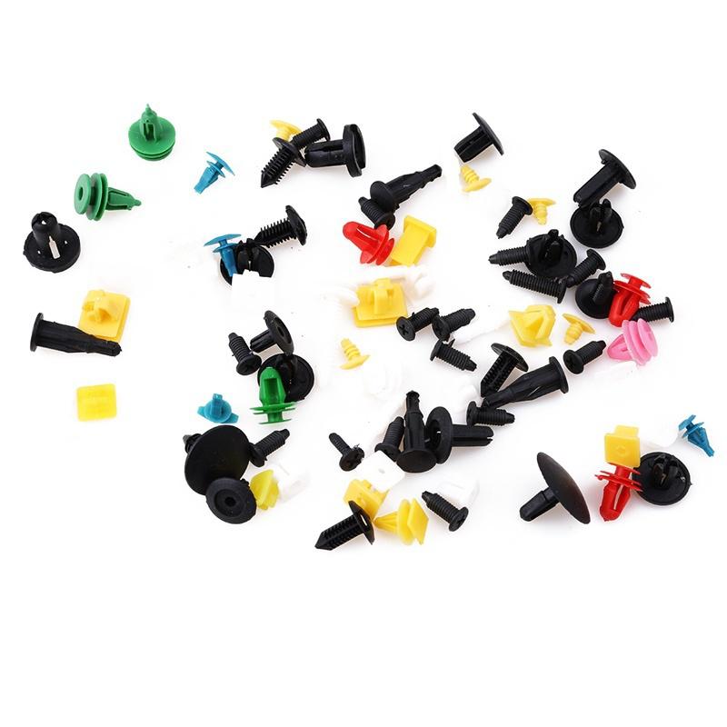 200/500 PCS Car Auto Bumper Rivet Retainer Push Engine Cover Fender Fastener Trim Clips