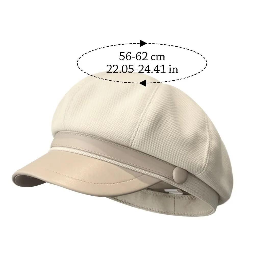 Breathable Winter Beret Hat Windproof Pumpkin Hat New Newsboy Cap Spring Autumn
