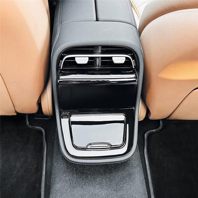 ABGR-Car Interior Rear Air Vent Outlet Cover Armrest Box Ashtray Cover For Benz E-Class W214 E260 E300 2024+