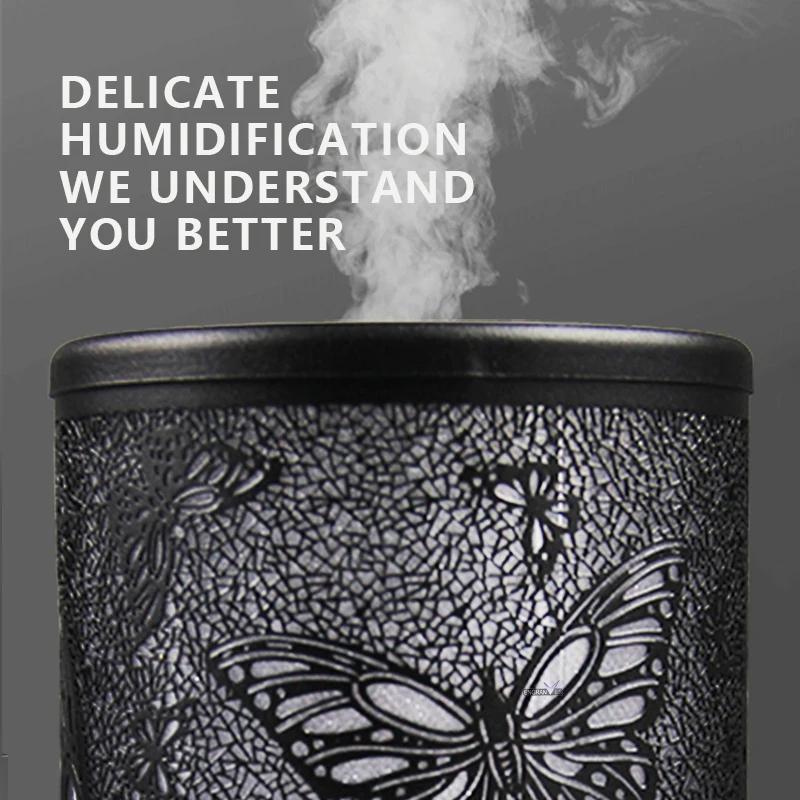 Pro časování difuzéru vůně ultrazvukový zvlhčovač vzduchu duté chytré spotřebiče s LED nočními světly