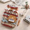 Gemütlicher gestreifter Kunstmink-Pullover für kleine/mittelgroße Hunde & Katzen - Herbst/Winter Haustierbekleidung
