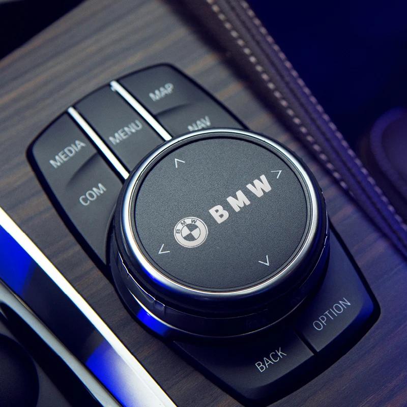 BBKZ6 3D Metal Car Interior Dekoration Stickers Badges Auto Styling For BMW E90 E60 E71 F30 F20 F10
