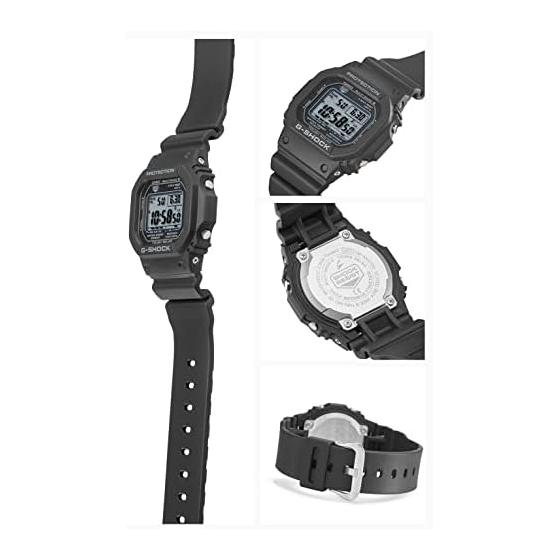 [Casio] G-Shock Watch [Domestic Genuine Product] Radio Solar Super Illuminator Type (High Brightness LED Light) GW-M5610U-1CJF Men's Black