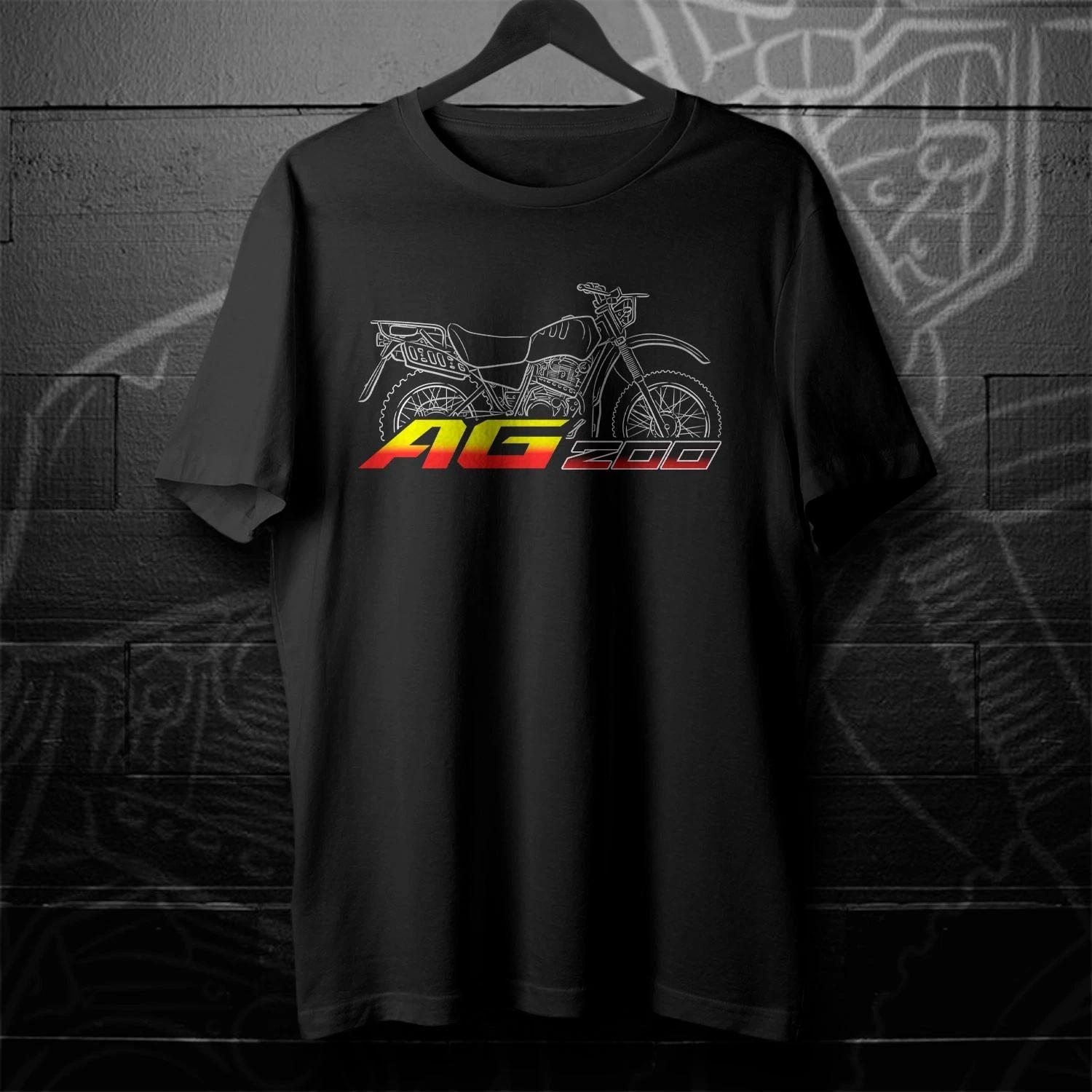 

For Yamaha AG200 1996-2025 fans - Motorcycle T shirt XL