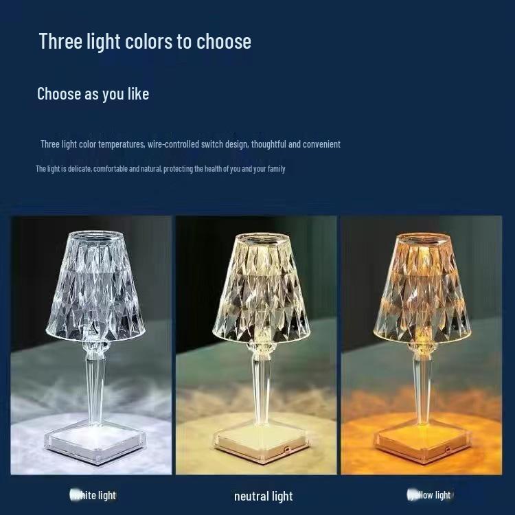 

Роскошная светодиодная настольная лампа-капля - Перезаряжаемый ночник для спальни