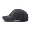 Couples Baseball Cap C Letter W-hat Version Sun Hat Hole Spring Autumn Wash Denim Woman's Hat Cap Hip Hop Fitted Cap