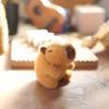 PP Cotton Kapybara Fluffty Animals Keyring Plush Cartoon Stuffed Car Key Ring  Kid Girl Boy