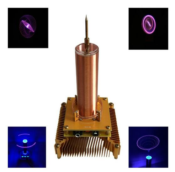 Wireless Tesla Coil Music Speaker - DIY Plasma Lighting Experiment Kit