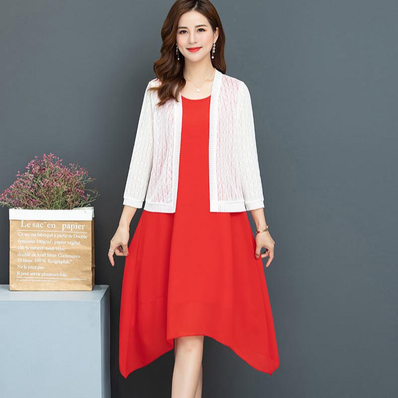 Summer Women's Short Lace Cardigan Thin Coat Shawl Plus Size Mesh Sunscreen Jacket