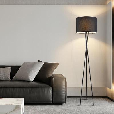 Nordic Modern Three-Legged Floor Lamp - Elegant Minimalist Lighting for Living Room, Bedroom, or Homestay.