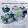 WCB-75 Self-Priming Gear Oil Pump Portable Cast Iron High Temperature Electric Gear Pump 750W Small High Viscosity Oil Pump 220V