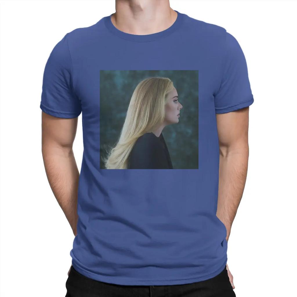 30 Pop Music T-Shirt Men A-Adele Singer Casual Cotton Tee Shirt Crew Neck Short Sleeve T Shirt Summer Clothing