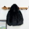 Wrist Bag New Handheld Fur Bag Autumn and Winter Imitation Fox Hair Bucket Plush Bag Textured Versatile Hand Bag