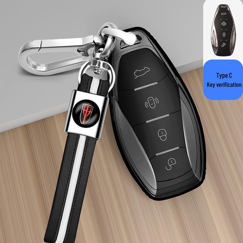 Schlüsseletui für Hongqi HS5/HS7 - Transparente Hülle und Tasche für Männer und Frauen (2022)