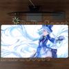 New HD Printing Pretty Genshin Impact Furina Anime XXL Mousepad Office Kawaii Girl Desk Mat Keyboard Mouse Pad Mice Mat Carpet